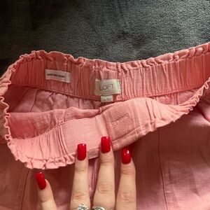 LOFT- HIGH RISE SHORTS